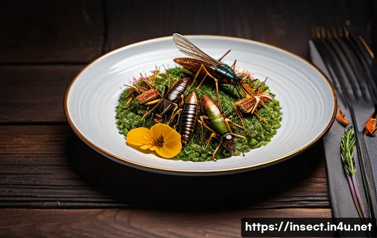 곤충을 활용한 요리 레시피 관련 이미지 1