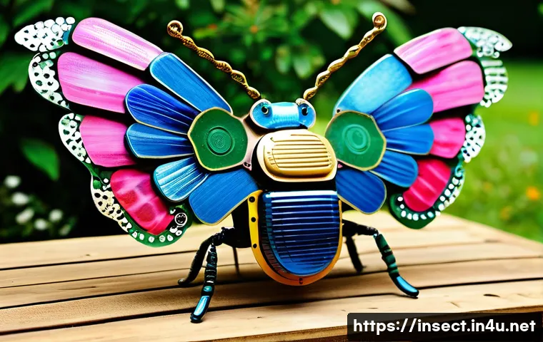 아이와 함께 창의력 쑥쑥! 곤충 공예품 만들기 꿀팁 4 곤충 관련 공예품 만들기 관련 이미지 2