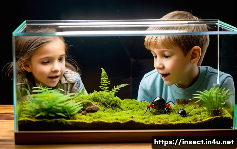 지친 일상 속 작은 숲, 곤충 이끼 테라리움으로 얻는 놀라운 힐링 효과 3 곤충 테라리움 만들기 관련 이미지 1